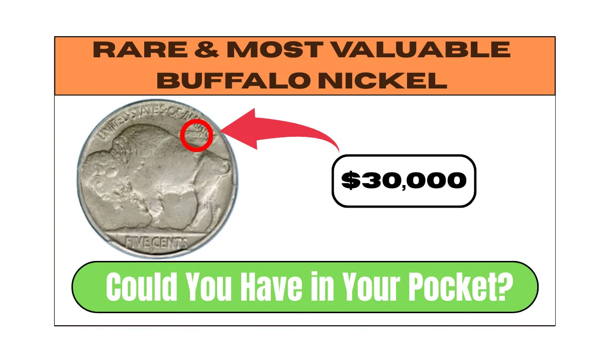 Rare Buffalo Nickels Worth Up to $30,000