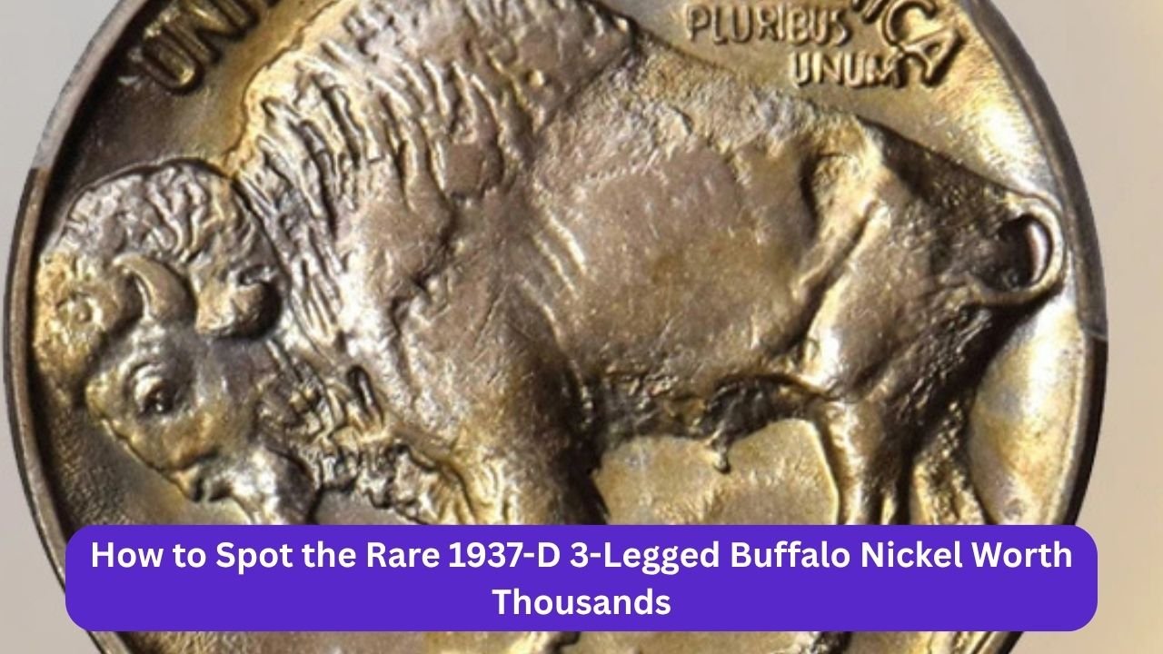 1937-D 3-Legged Buffalo Nickel