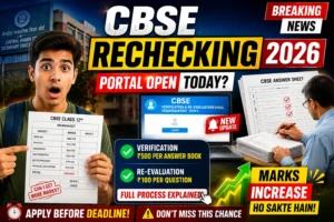 CBSE Class 12 Revaluation 2026
