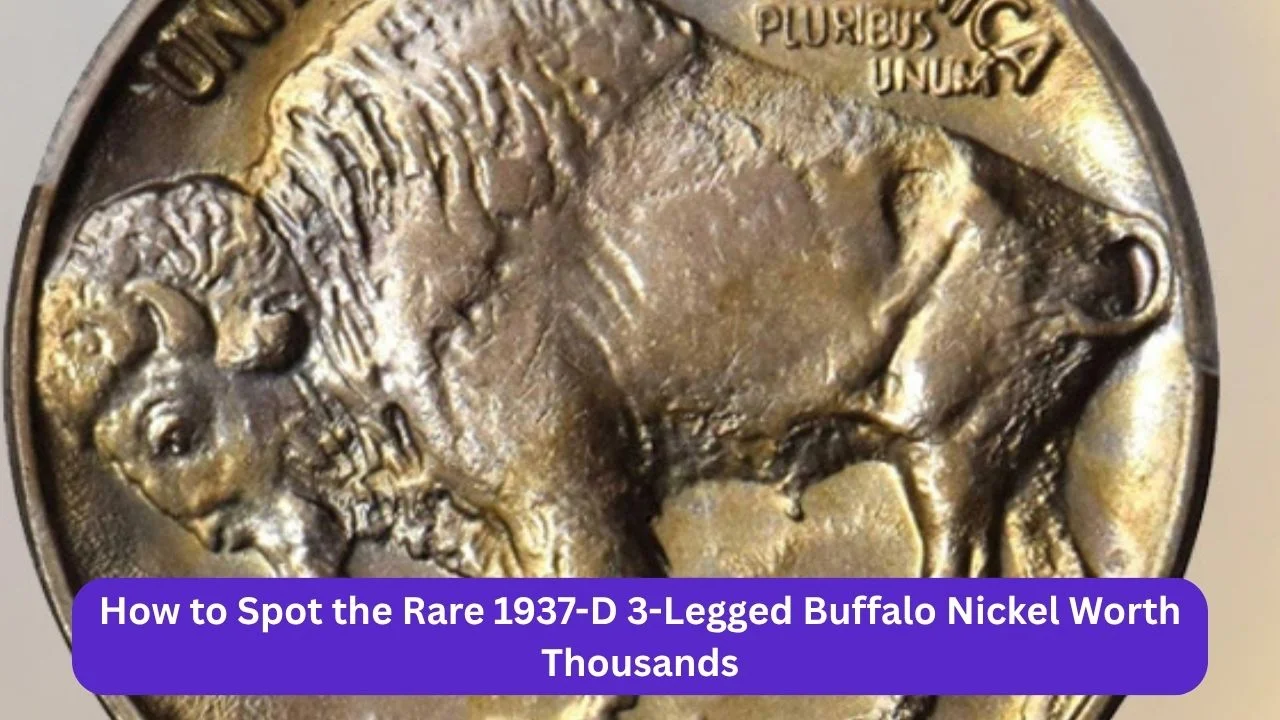 1937-D 3-Legged Buffalo Nickel